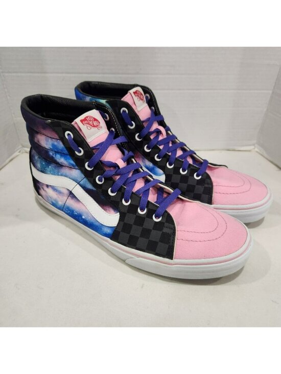 VANS Other - Vans SK8-Hi Classic High Top Sneakers Black Pink Canvas Men's 14 Magnus Infinity